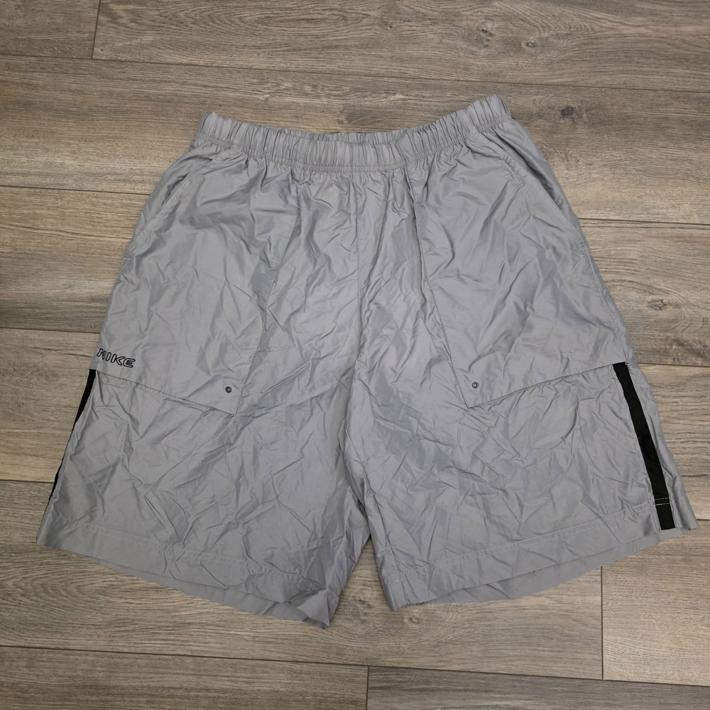 Nike Vtg Swim Shorts Trunks Mesh Lined Y2K Drawstring.